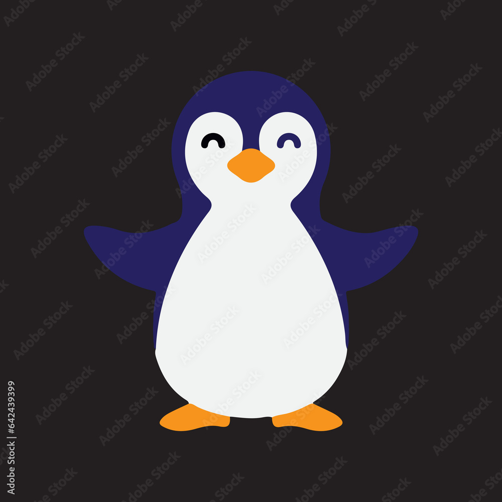 Obraz premium Penguin t shirt design