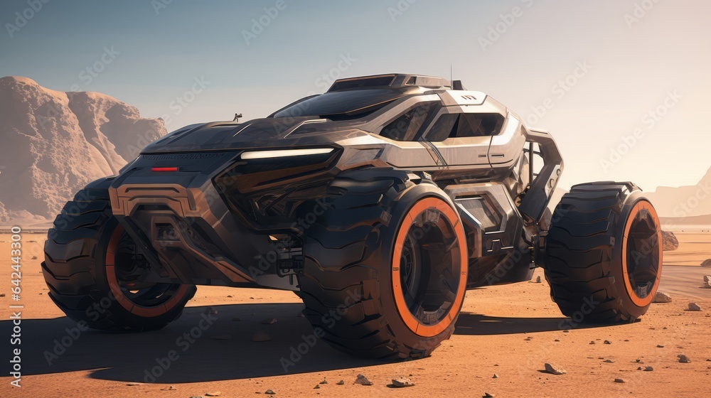 Luxurious All-Terrain Vehicle Conquers the Desert