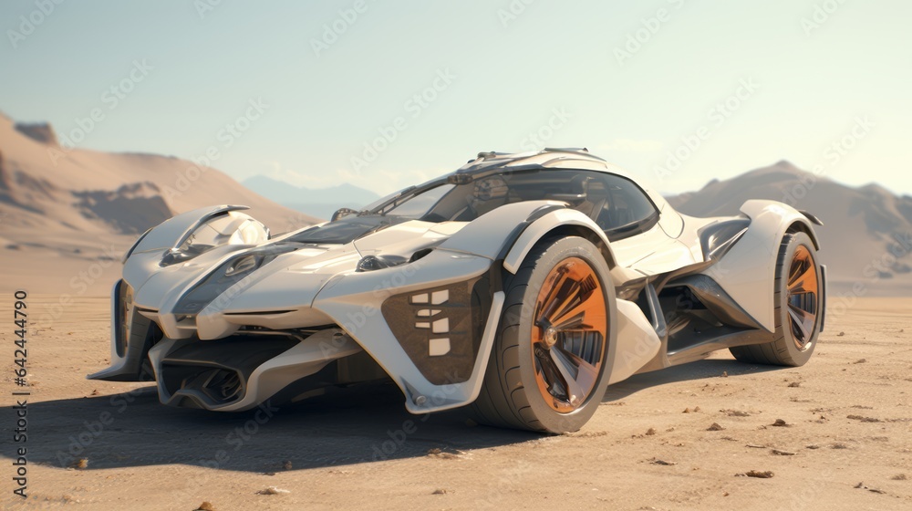 Desert Exploration Elevated with Hi-Tech Luxury Off-Roader