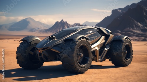 Futuristic All-Terrain Excellence in Desert Challenges