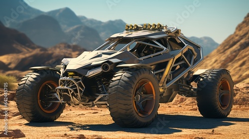 Futuristic Desert Pioneers: Off-Road Buggy Cars Ruling the Terrain