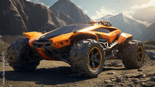 Desert Trailblazing Excellence: Futuristic 4x4 Cars Conquering the Unknown