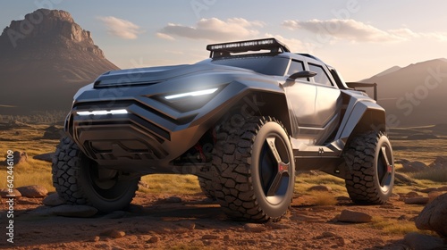 Desert Rendezvous in Luxury Bliss: Hi-Tech 4x4 Luxury Cars Adventuring Freely