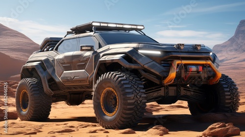 Desert Conquests in Luxury Bliss: Off-Road Buggy Cars in Action