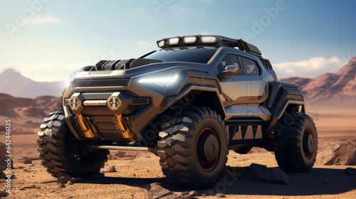 The Future of Desert Adventures in Luxury Bliss  Futuristic 4x4 Cars