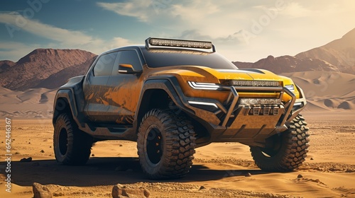 Desert Bliss in Luxury Bliss: Hi-Tech 4x4 Luxury Cars in Arid Escapes
