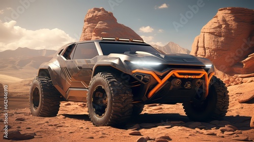 Luxurious Desert Roaming: Off-Road Marvel's Triumph