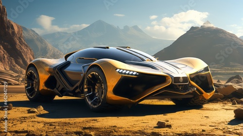 Futuristic Desert Roamer: Luxury Off-Road Triumph © Yaroslav Herhalo