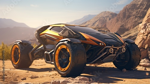 Futuristic Off-Roading Triumphs Over Sandy Challenges