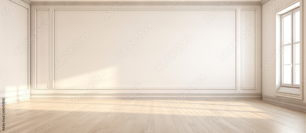 Fototapeta premium Contemporary vacant space with genuine decor
