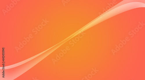 Orange gradient smooth abstract background