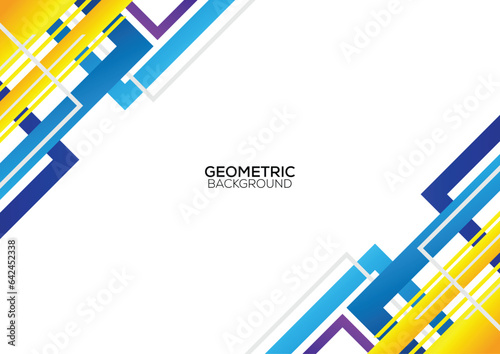 modern geometric background design line gradient