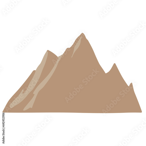 Majestic Mountains  Cute Vector Illustrations