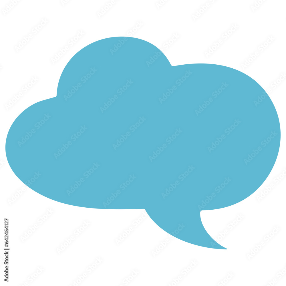 Cloud Computing Icon: Illustration of a 3D Blue Cloud Symbolizing Communication and Technology in the Sky Cloud Computing Icon: Illustration of a 3D Blue Cloud Symbolizing Communication and Technology in the Sky