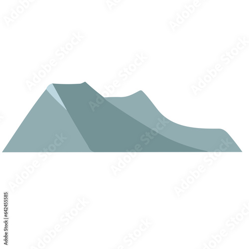 mountain ,Sunset  desert, surrounded by mountains and under a vibrant sky