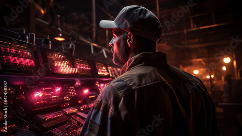 Wallpaper Mural Electrician in work time. Torontodigital.ca