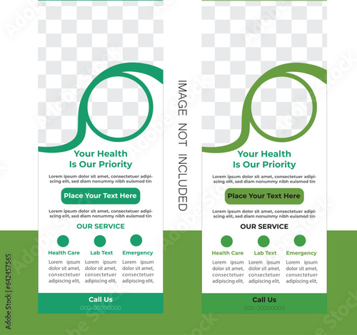 Medical Rollup Template Design