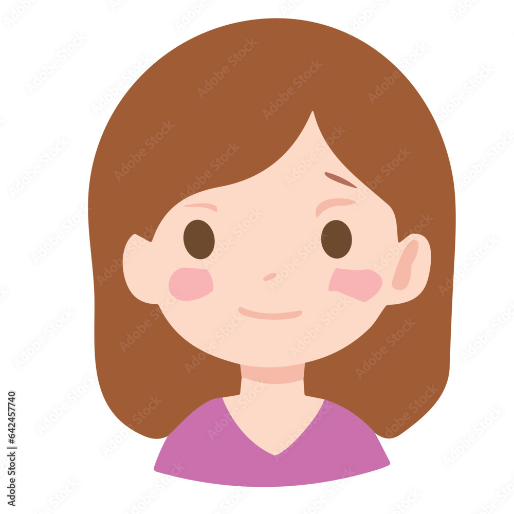 Happy Baby and Child Cartoon Illustration Happy Baby and Child Cartoon Illustration