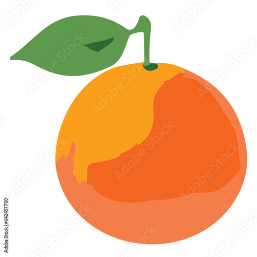 Fresh orange slices, isolated on a white background, showcase the vibrant colors and natural goodness of this juicy citrus fruit