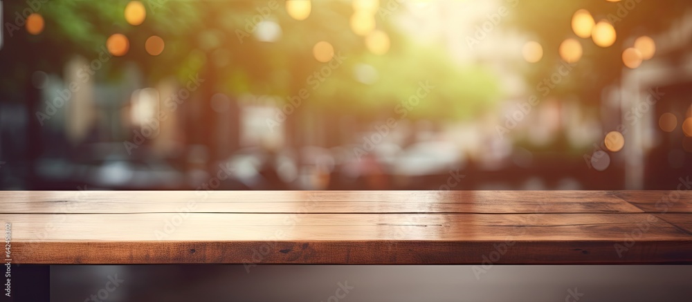 Blurry restaurant table top and background Blurry restaurant table top and background