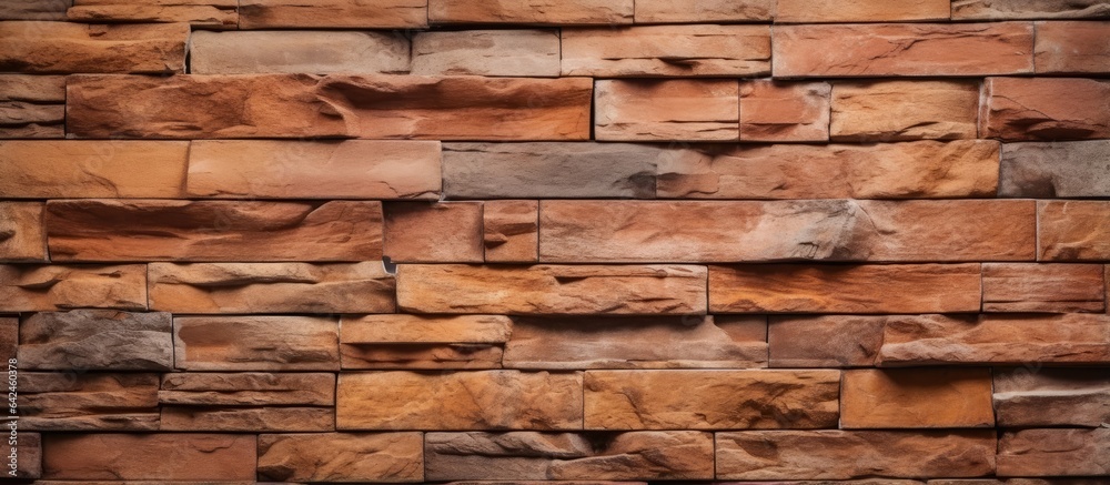 Brick and decorative stone for design and presentation purposes Brick and decorative stone for design and presentation purposes