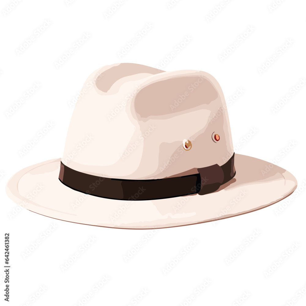 Hat adorned with ribbon and bow Hat adorned with ribbon and bow