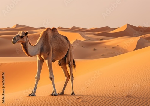 A camel is an even-toed ungulate