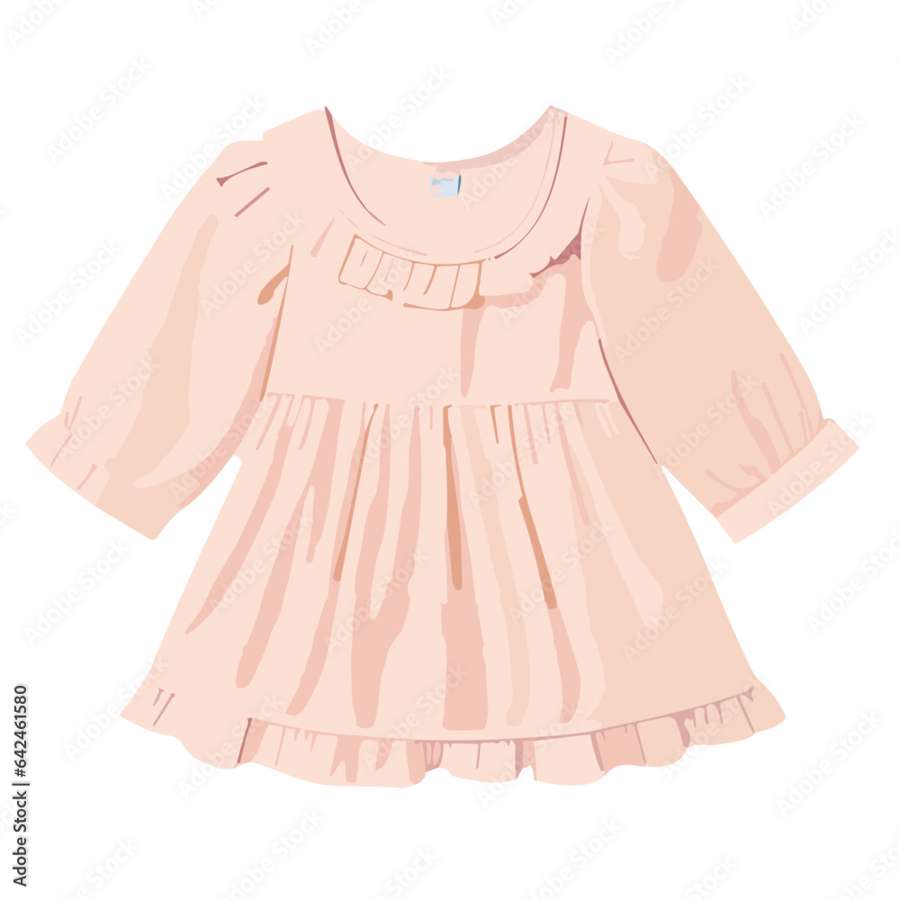Chic and Cute: Fashionable Dress Vector Illustrations for Creative Projects and Design Chic and Cute: Fashionable Dress Vector Illustrations for Creative Projects and Design
