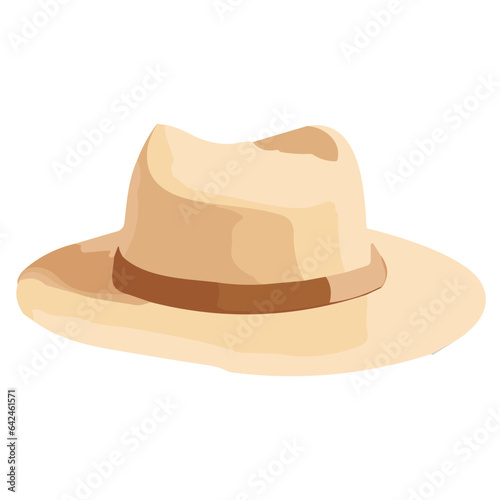 Hat adorned with ribbon and bow