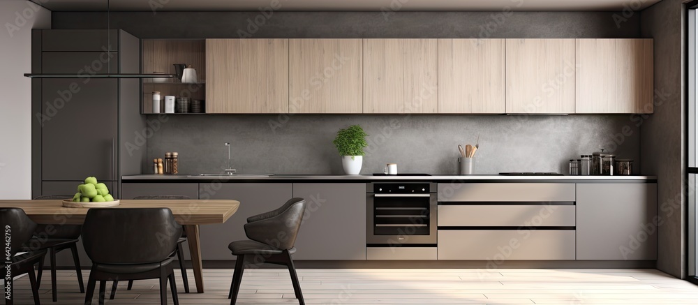 Concept for a ed modern kitchen interior design Concept for a ed modern kitchen interior design