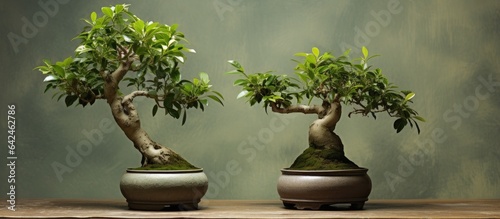 bonsai trees in pots specifically ficus retusa