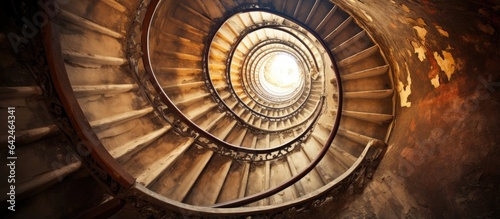 Ancient spiral stairs