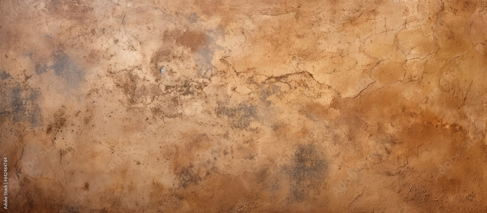 Brown textured drywall background or surface