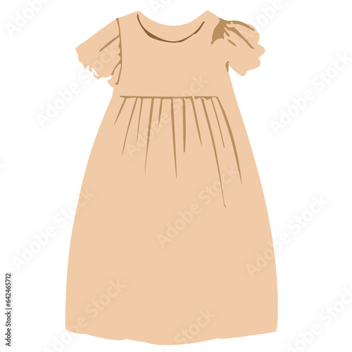 Chic and Adorable Dress Vector Illustrations: Perfect for Fashionistas and Design Enthusiasts - Get Your Creative Juices Flowing with This Versatile Collection!