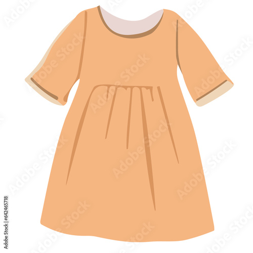 Chic and Adorable Dress Vector Illustrations: Perfect for Fashionistas and Design Enthusiasts - Get Your Creative Juices Flowing with This Versatile Collection!