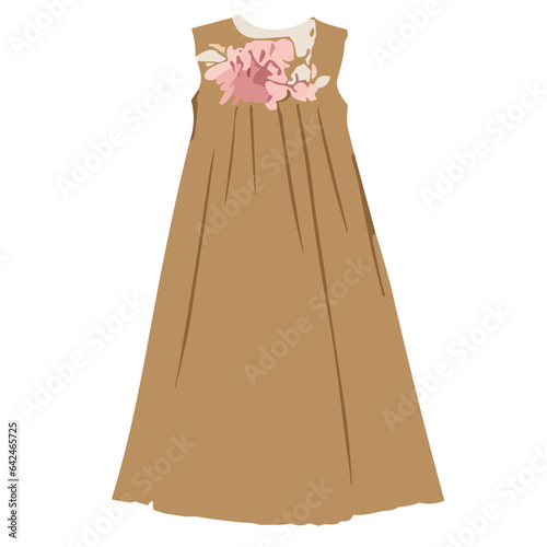 Chic and Adorable Dress Vector Illustrations: Perfect for Fashionistas and Design Enthusiasts - Get Your Creative Juices Flowing with This Versatile Collection!