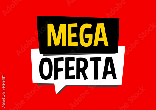 Super Oferta, Mega Oferta. Promoção Promo Banner R2023001