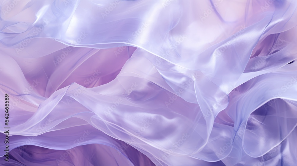 Obraz premium purple silk fabric textile satin abstract background, ai