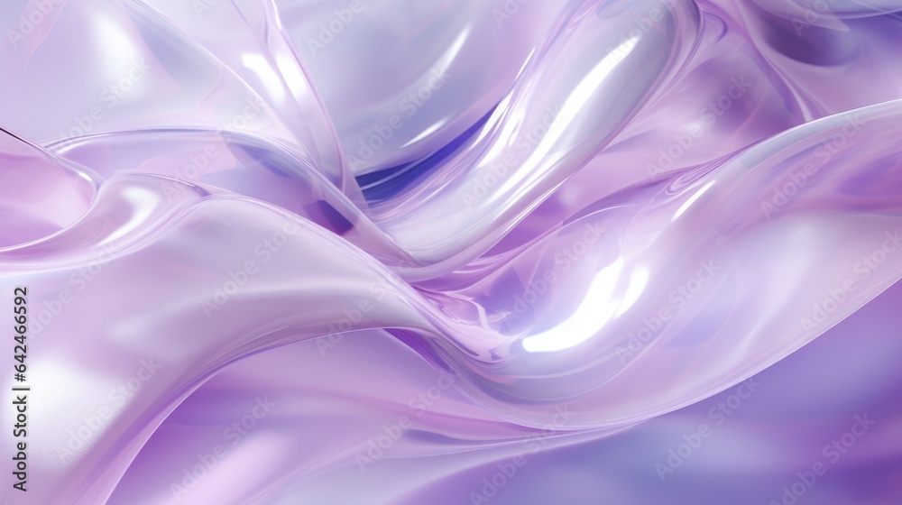 Fototapeta premium purple silk fabric textile satin abstract background, ai