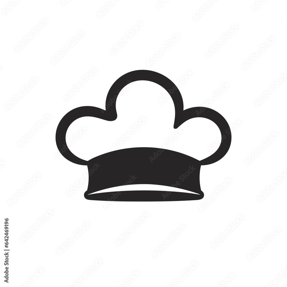 Obraz premium Chef Hat Logo Emblem
