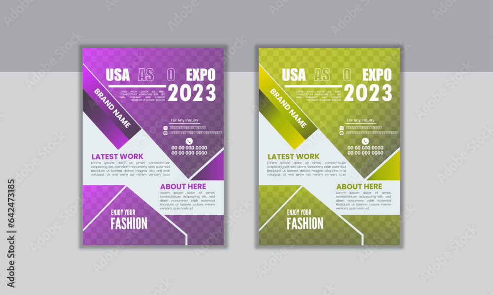 Title
A modern business flyer 2 layout with gradient accents. Size: 8.2677 in x11.6929 in Multipurpose Add your own text and images Easy to use modern business flyer. Title
A modern business flyer 2 layout with gradient accents. Size: 8.2677 in x11.6929 in Multipurpose Add your own text and images Easy to use modern business flyer.