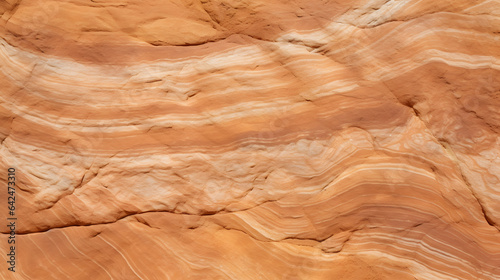 Grainy and textured sandstone surface with natural patterns photo