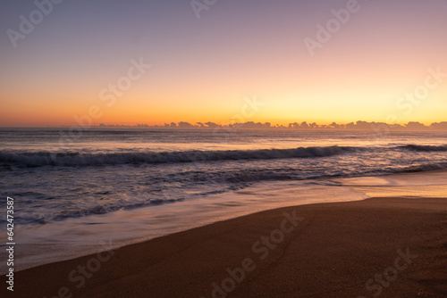 Sunrise at the beach on the East coast of Florida