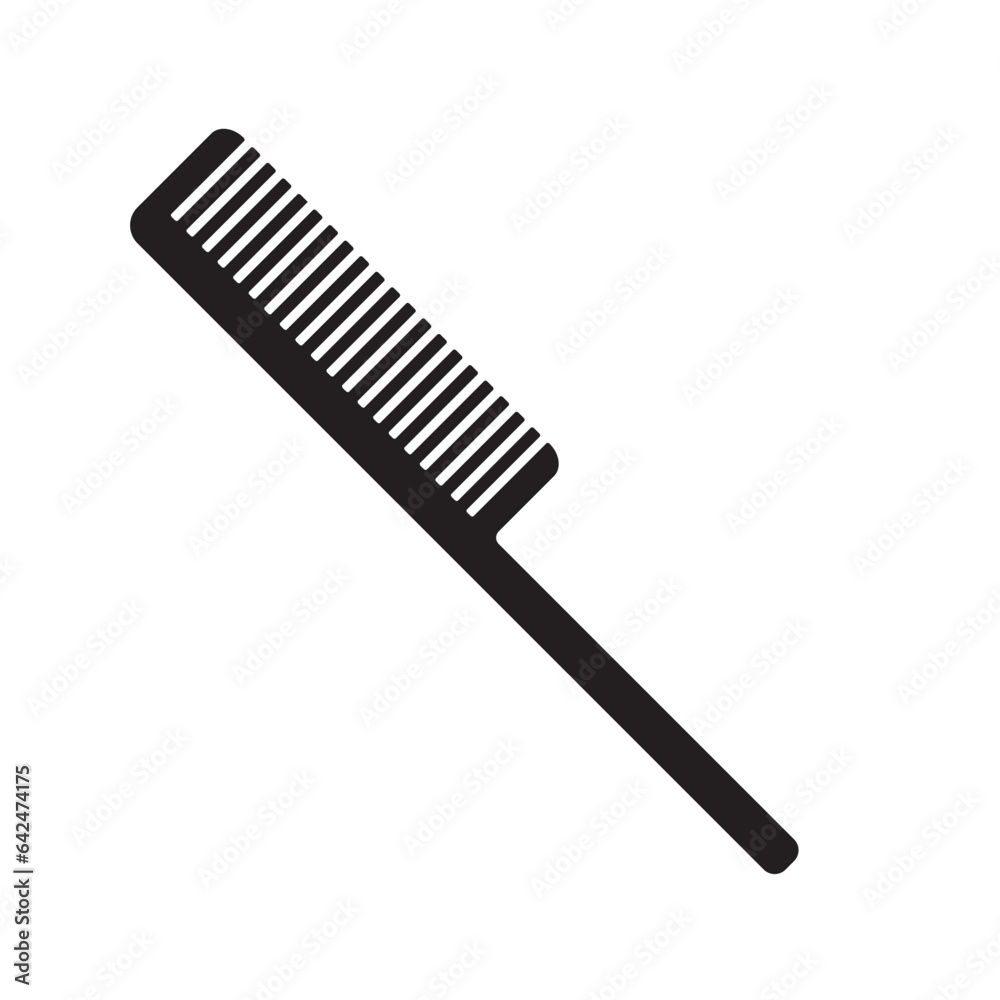 hair comb icon design vector isolated hair comb icon design vector isolated