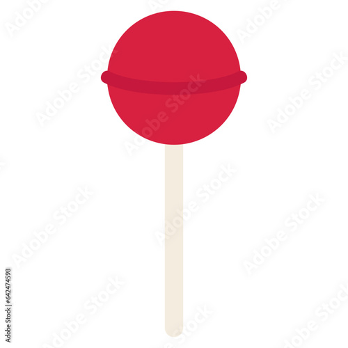 red lollipop icon