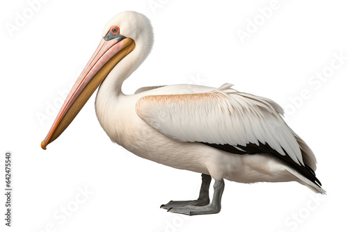 Transparent Background Pelican Illustration, AI