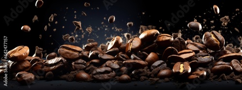 coffee beans background