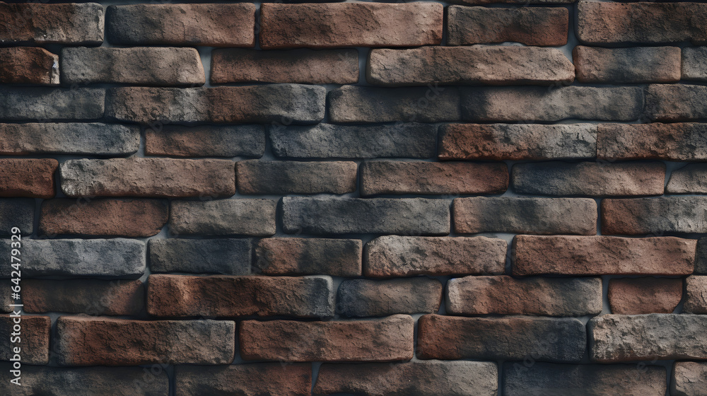 Rough and rugged brick surface with a gritty texture Rough and rugged brick surface with a gritty texture