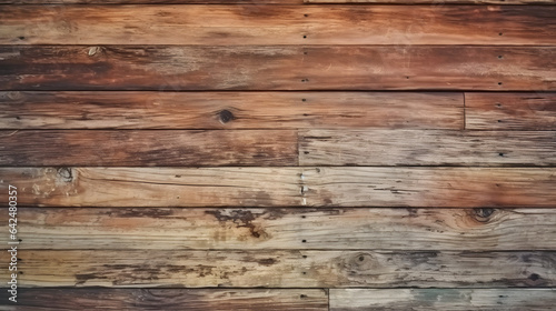 Rustic wooden plank background with a weathered texture