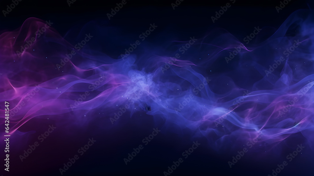 Purple and violet color abstract smoke on black background Purple and violet color abstract smoke on black background
